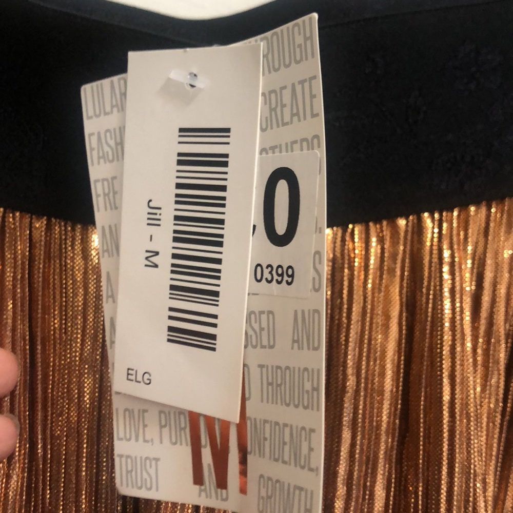 NWT Lularoe Jill Pleated Skirt size m - Picture 6 of 6